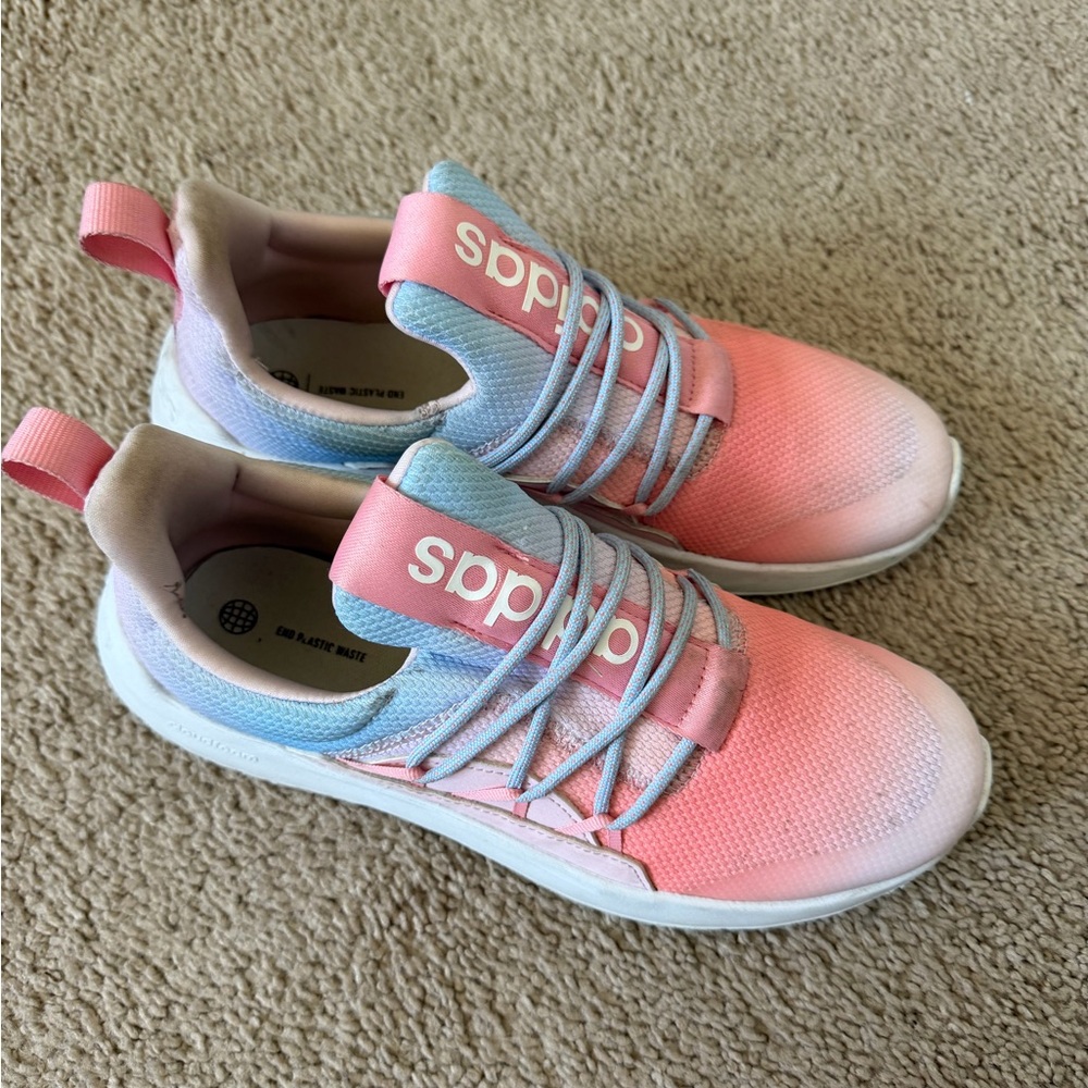 Adidas Kids Sneakers in Pink and Light Blue